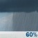 Thursday: Rain showers likely. Mostly cloudy, with a high near 70. Chance of precipitation is 60%. Thursday: Rain Showers Likely
